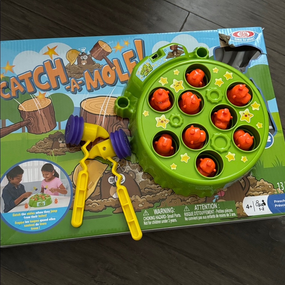 Ideal Games - Smash-a-Mole Toy Game Catch a Mole